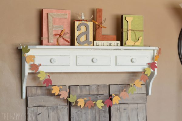 Adorable letters! Found at The Happy Scraps