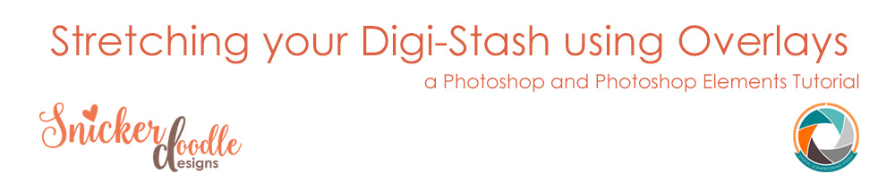 Stretching your Digi Stash Tutorial by SnickerdoodleDesigns