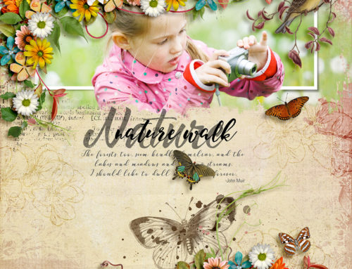 Nature Lover Collaboration by The Urban Fairy and Heartstrings Scrap Art
