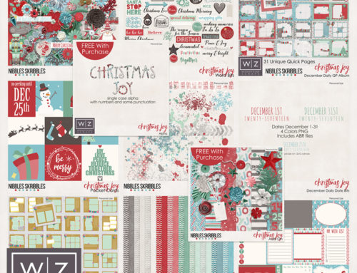 Christmas Joy December Daily by Nibbles Skribbles and WendyZine Scraps