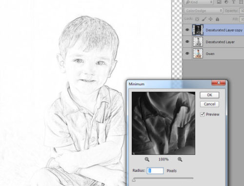 How to  Create a Sketch from your Photographs