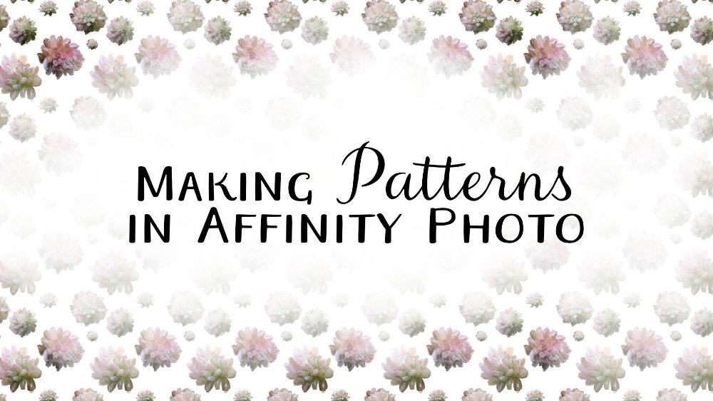 Patterns in Affinity Photo