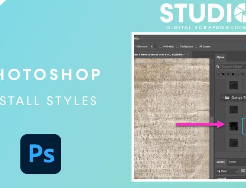 Tutorial: Adding Styles in Photoshop